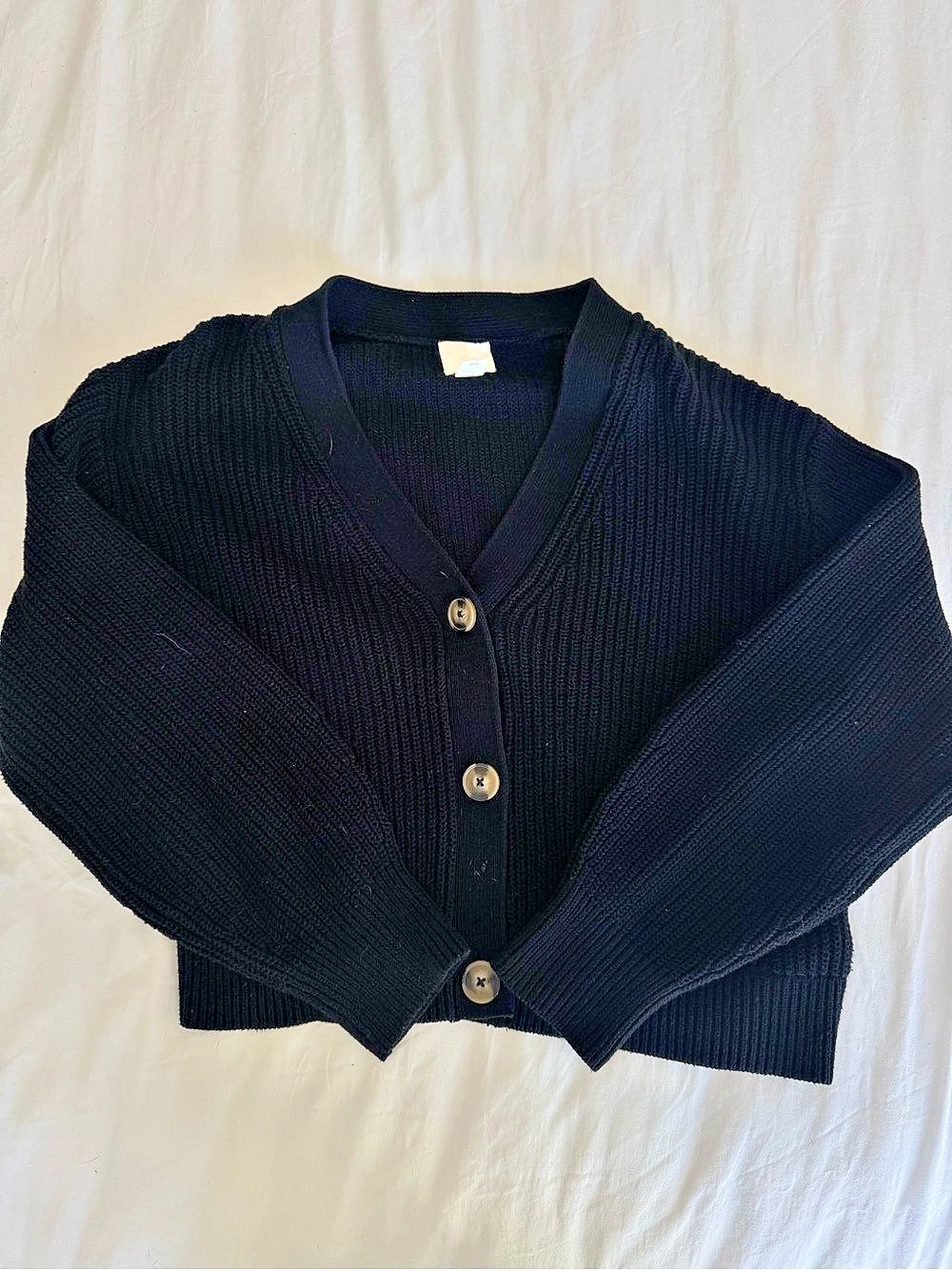 H&M Medium Black Cardigan Size Medium